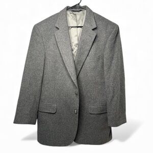 Jos A Bank Men’s Gray 100% Camel Hair Gordon Blazer Sport Jacket/ Coat, Size 42